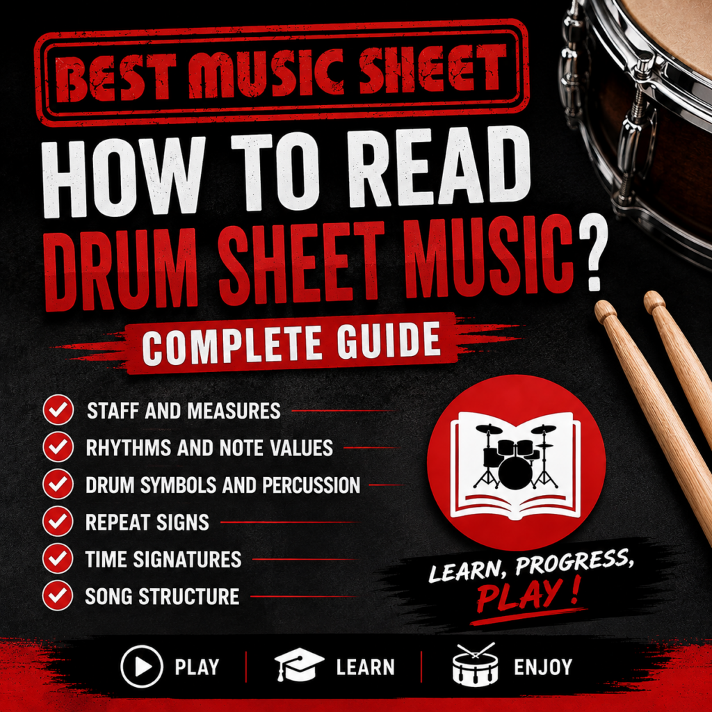How to Read Drum Sheet Music: Complete Guide