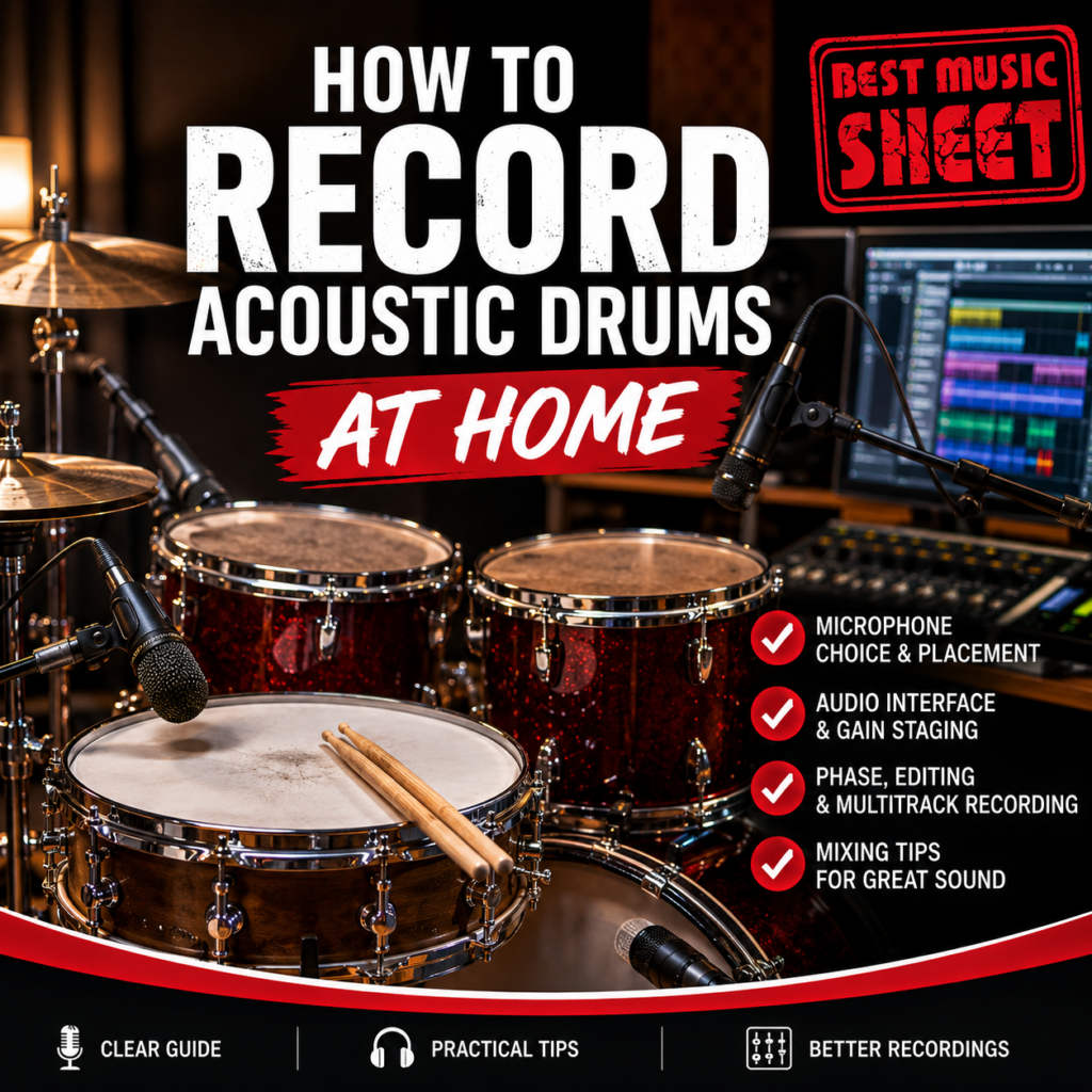 How to Record Acoustic Drums at Home