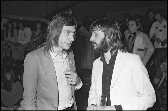 Charlie Watts and Ringo Star