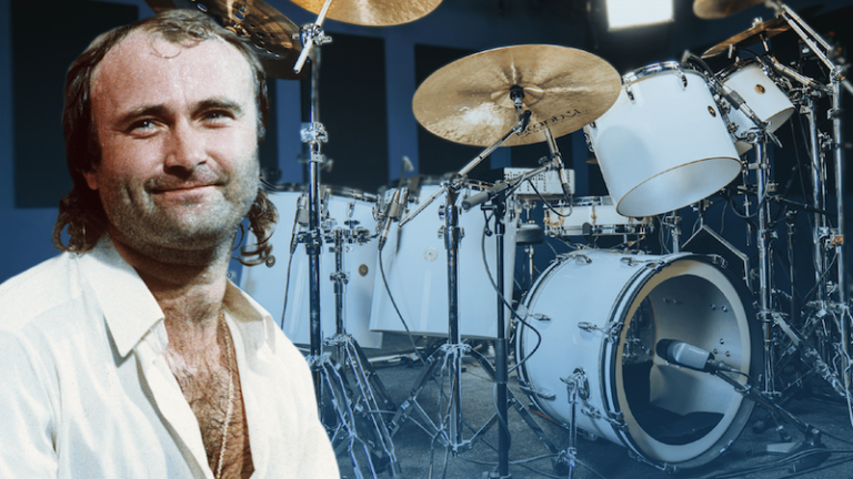 Phil Collins and his Drums