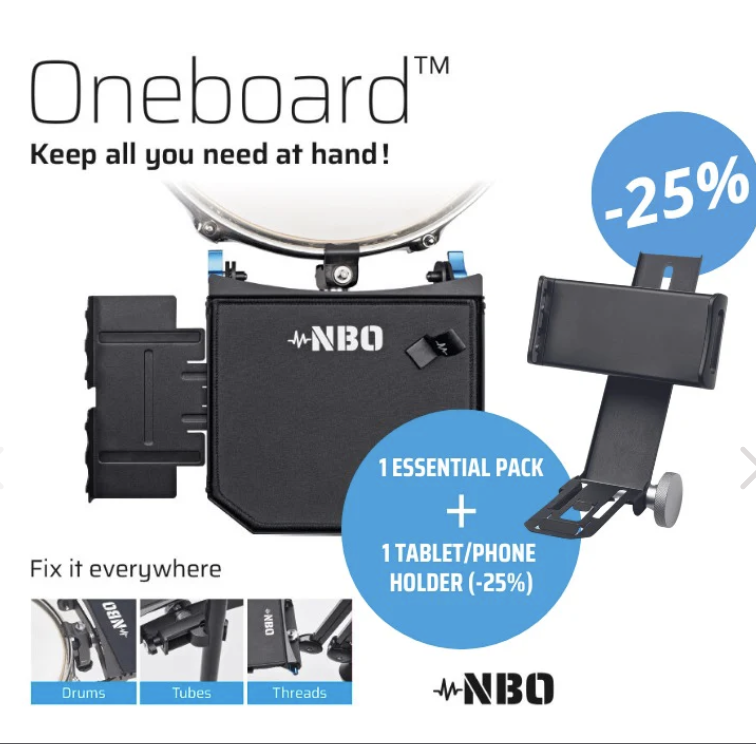 NBO Oneboard + tablet phone holder